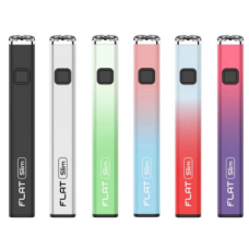 Yocan Flat Slim 350mAh Variable Voltage 510 Battery - (Display of 20)